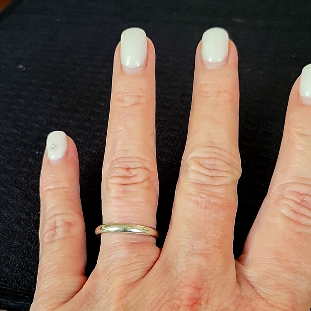 3mm sterling silver band